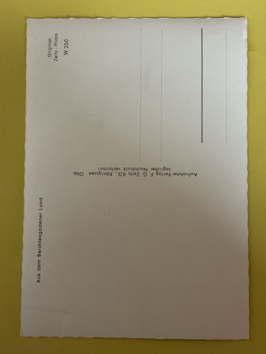Cartoline postali: AK von St. Bartholomä am Königssee – Usato da Rümlang venduto da Kartenpost1 1