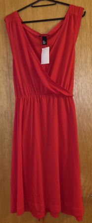 Kleid rot Grösse XL neu mit Etikett H&M