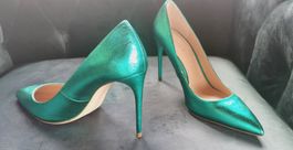 Zara Woman! Grüne High Heels, Gr. 40, Neu!