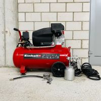 Einhell Kompressor 10bar 50l mit Spritzkit
