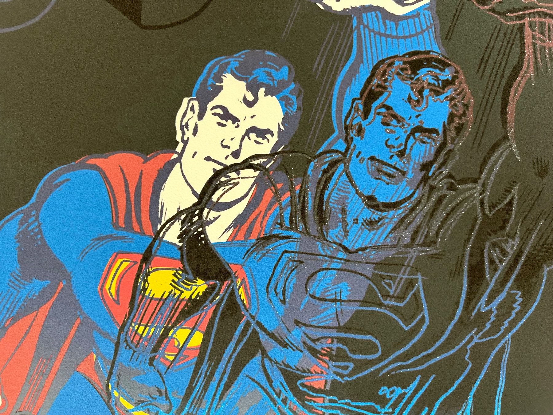 Foto & Immagini: Andy Warhol: Superman, POP Art 303/2400 – Nuovo (secondo la descrizione) da Meilen venduto da Smgdesign 5