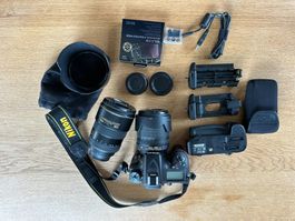 Nikon D7100 mit diversem Zubehör