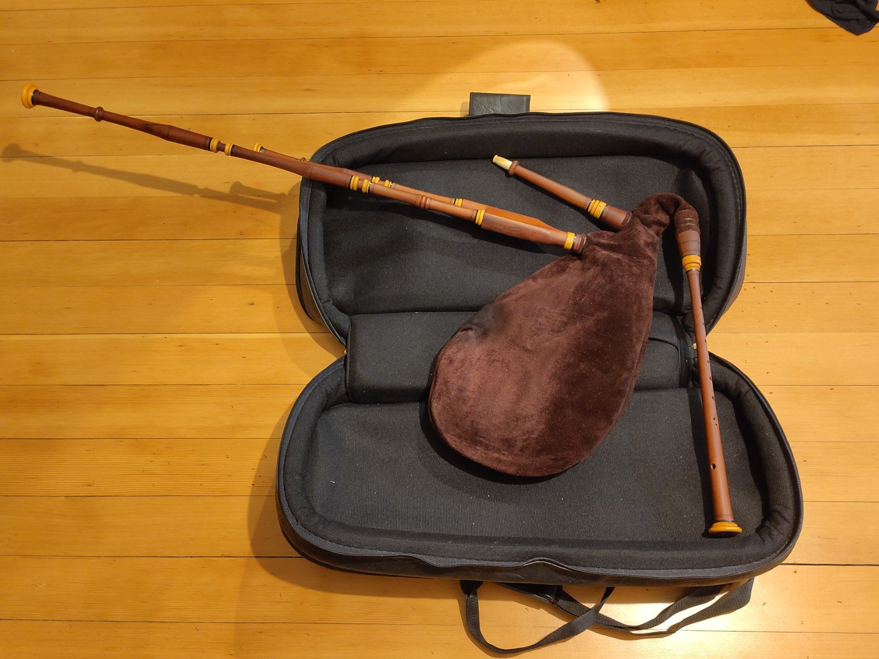Strumenti musicali: Schäferpfeife  G/C (Dudelsack, 1 1/2 Oktaven) – Usato da Basel venduto da d_a_xlv5 1