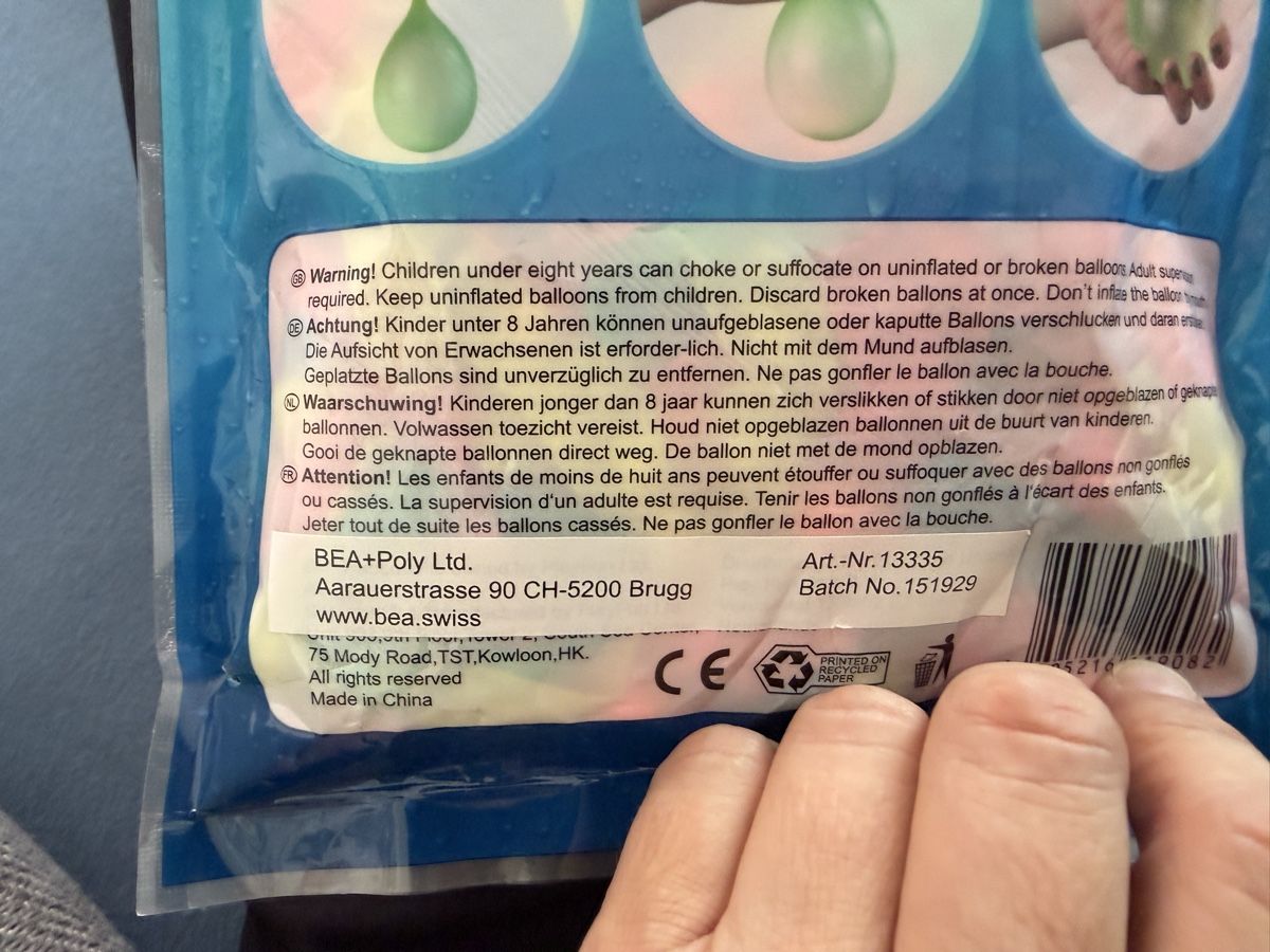 Giocattoli: Ca. 350 Stk. Selbstverschliessende Wasserballons  – Nuovo e nell'imballaggio originale da Aarau venduto da Tam6 3