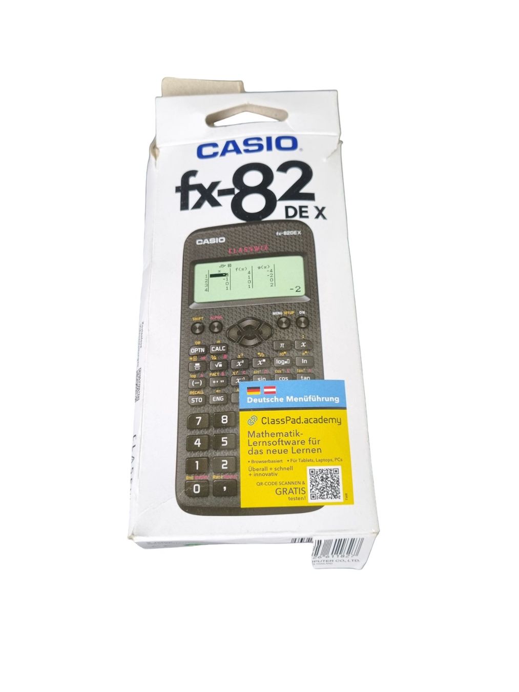 Casio Calcolatrici tascabili: CASIO Wissenschaftlicher Taschenrechner Fx-82ex – Nuovo (secondo la descrizione) da Wangen b. Olten venduto da Restwert_Wangen 2