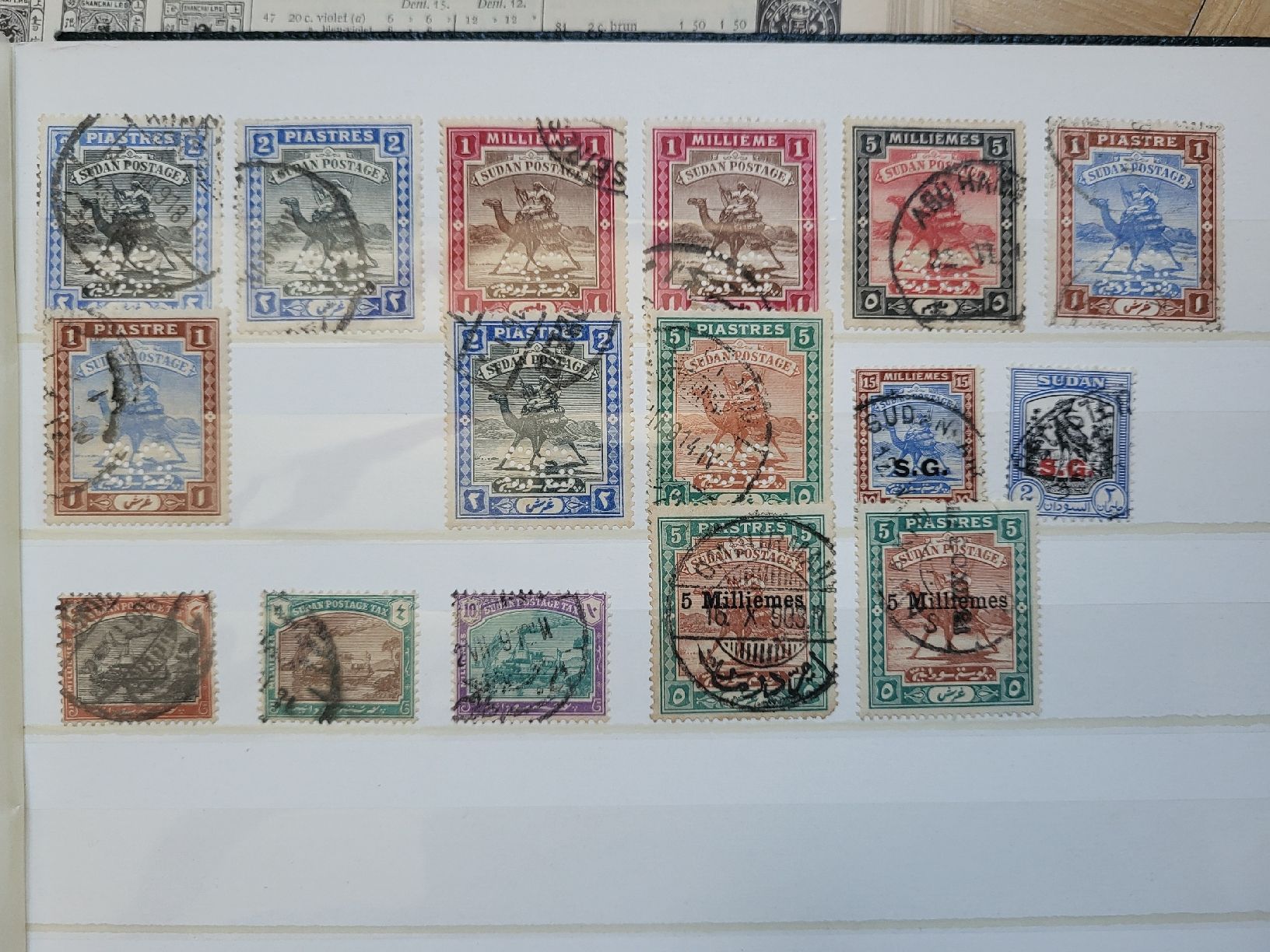 Tutti i francobolli: Kleinlot Sudan ab 1897 – Usato da stäfa venduto da brandy66 5