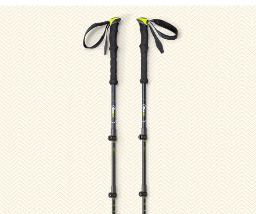 Bâtons De Trekking Black Diamond Distance Carbone FLZ - 110-125 Cm, Neufs, Poignées Mousse