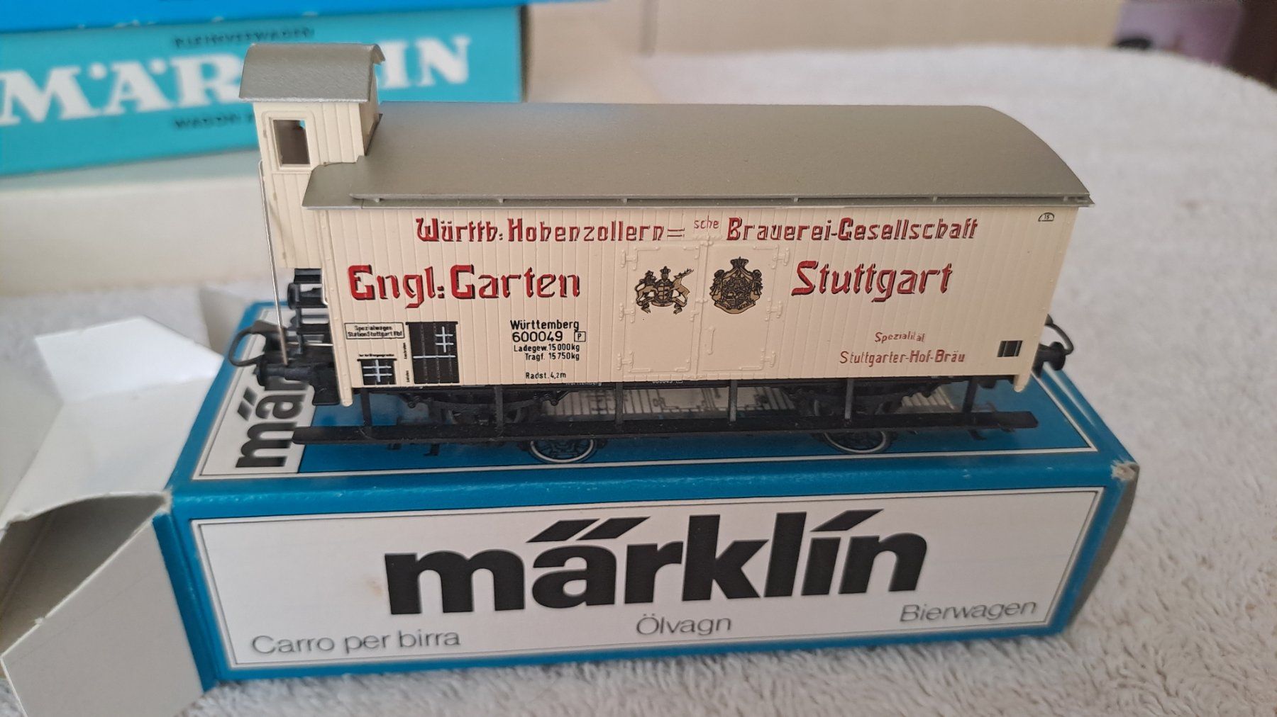 Märklin Modellini di ferrovie: Märklin 10 verschiedene Güterwagen H0 WS/20 – Usato da Winterthur venduto da Riebeli333 2