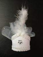 30 Stück Eleganter Fascinator  /  Paket