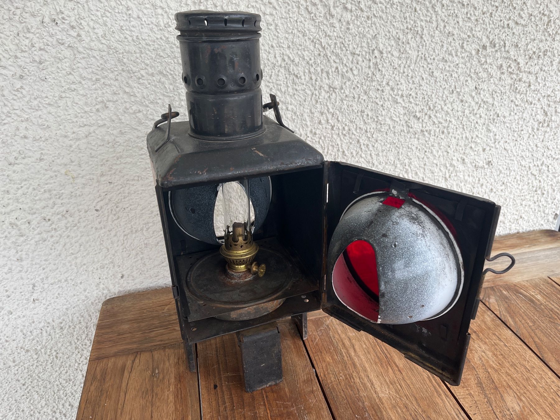 Lampade: Antike Eisenbahnsignallaterne – Usato da Sirnach venduto da oli_82kd 1