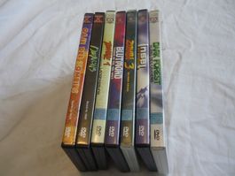 7x DVD Horror - X-Rated rare - Sammlung ua Blutmond Zombie