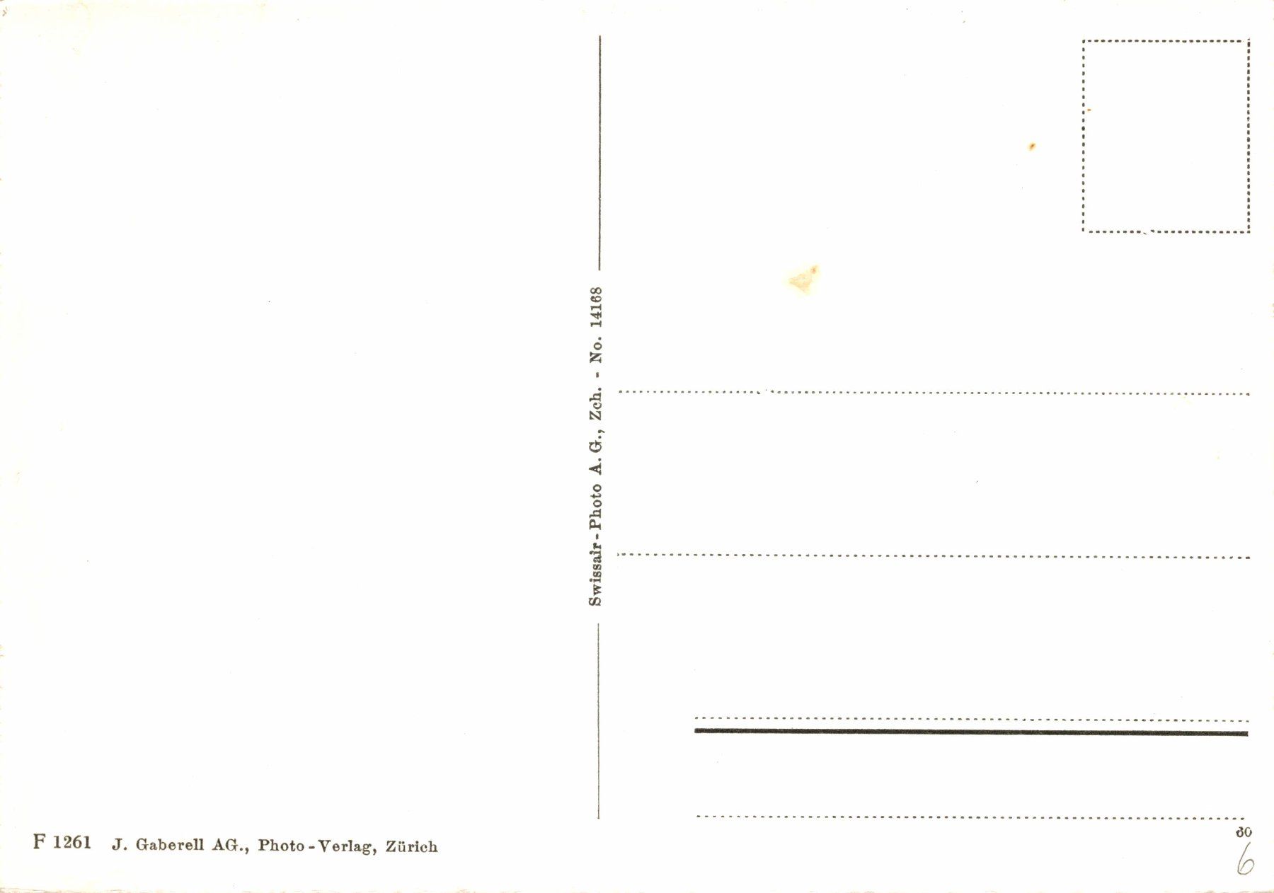 Cartoline postali: Flugaufnahme Hedingen a. A. – Usato da Bronschhofen venduto da Astore 1