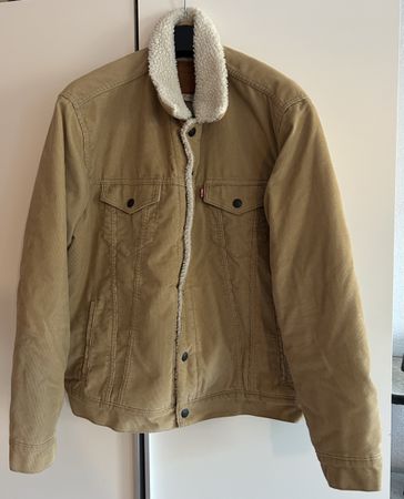 Veste en velours côtelé Levi's Taille L beige