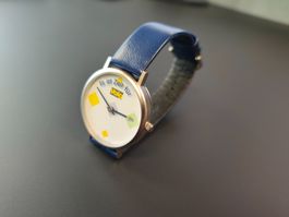 Kult-Uhr: Volg "Es ist Zeit für Volg" – Swiss Made Rarität