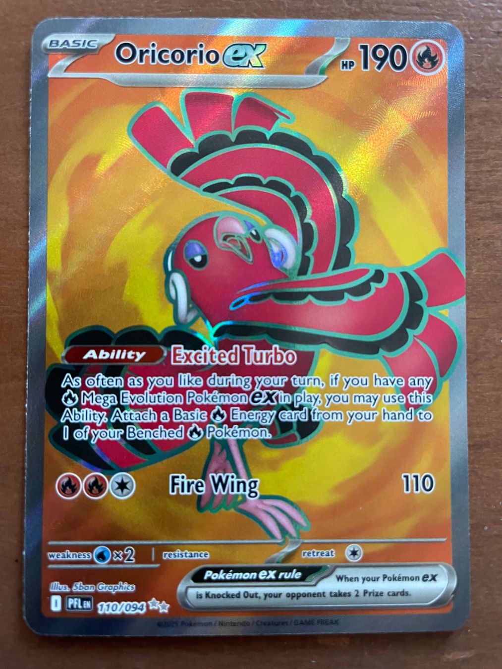 Pokémon Sammelbilder & Trading cards: Pokemon Oricorio eX (Versand gratis) – Neu (gemäss Beschreibung) aus Chur von Angerson