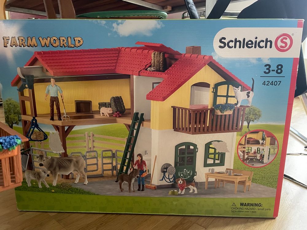 Schleich Farm World Bauernhaus - 42407 (Gebraucht) in Riehen für CHF 30