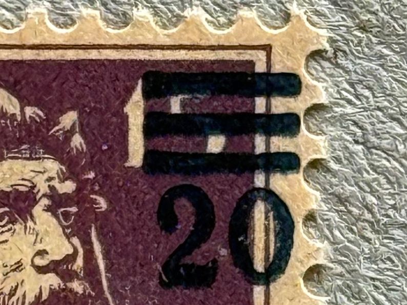 Tous les timbres: 150B, Aufdruck verschoben, postfrisch – D'occasion à Aarau par hilde47