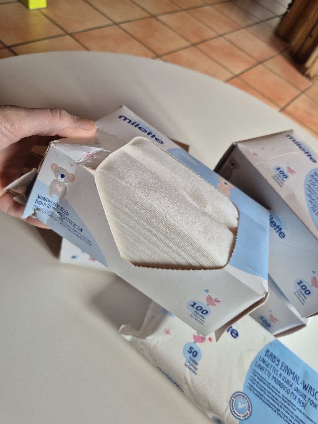 Secchi per pannolini & Pannolini: Milette Windeleinlagen Paket – Nuovo (secondo la descrizione) da Wynigen venduto da La_Talpa 2