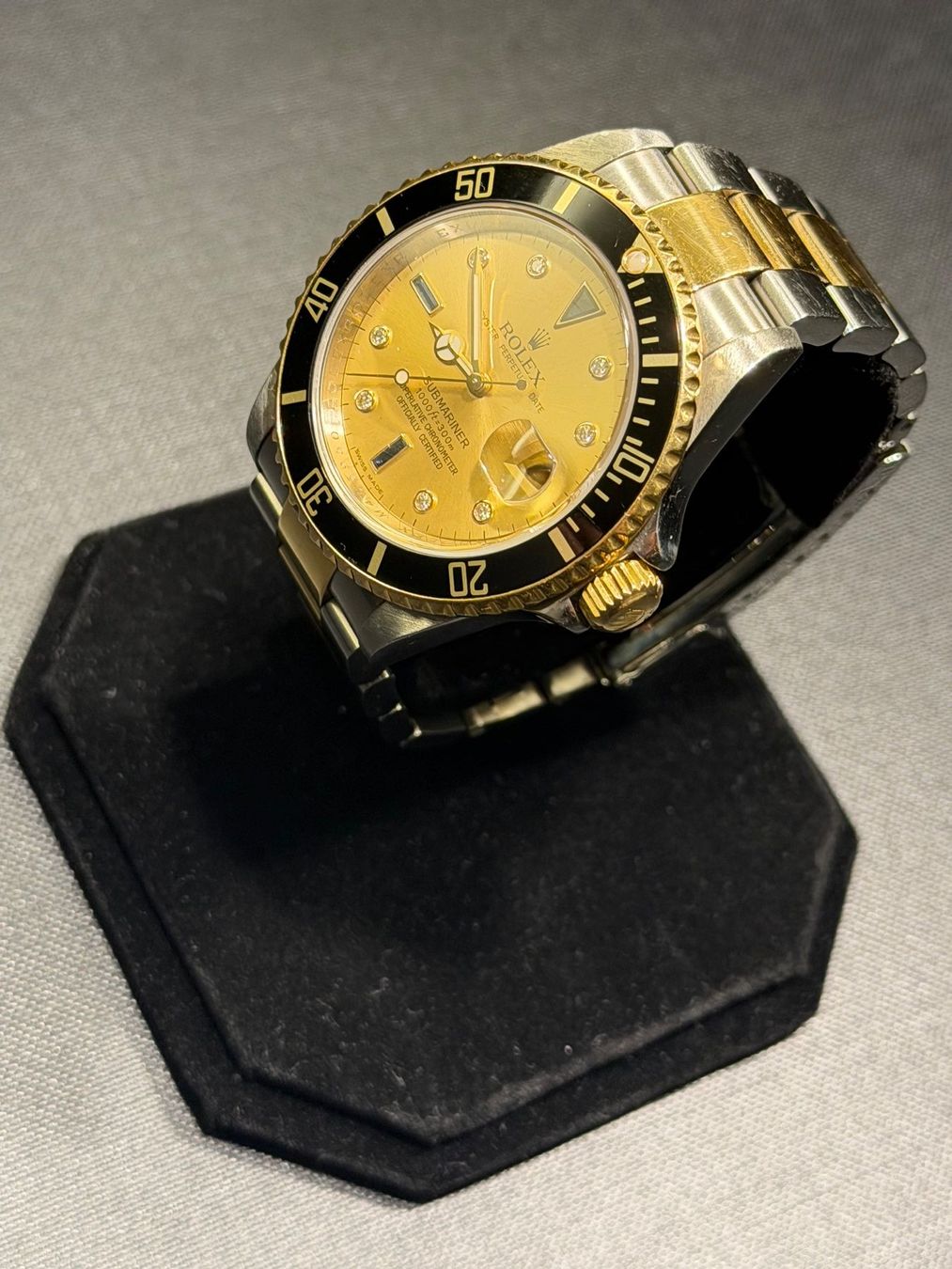 Rolex Orologi: ROLEX - SUBMARINER DATE - SERTI DIAL (SULTAN) – Usato da Baden venduto da Gilani_Lux_AG 1