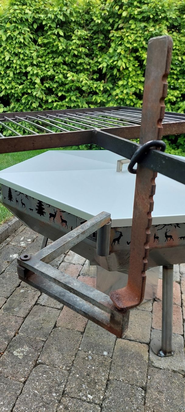 Grils: Grillrost mit Drehhalterung – D'occasion à Sursee par Martosch 4