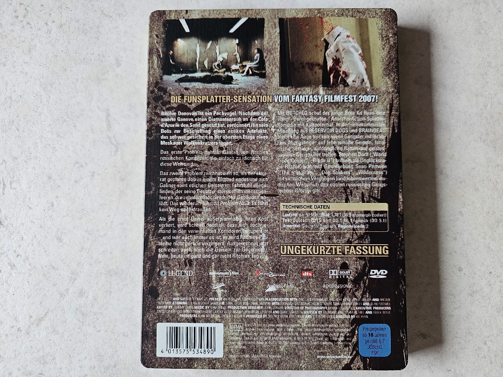 Tutti i DVDs: Botched  -  Voll verkackt  /  Steelbook Edition – Usato da Schneisingen venduto da backstore24 1