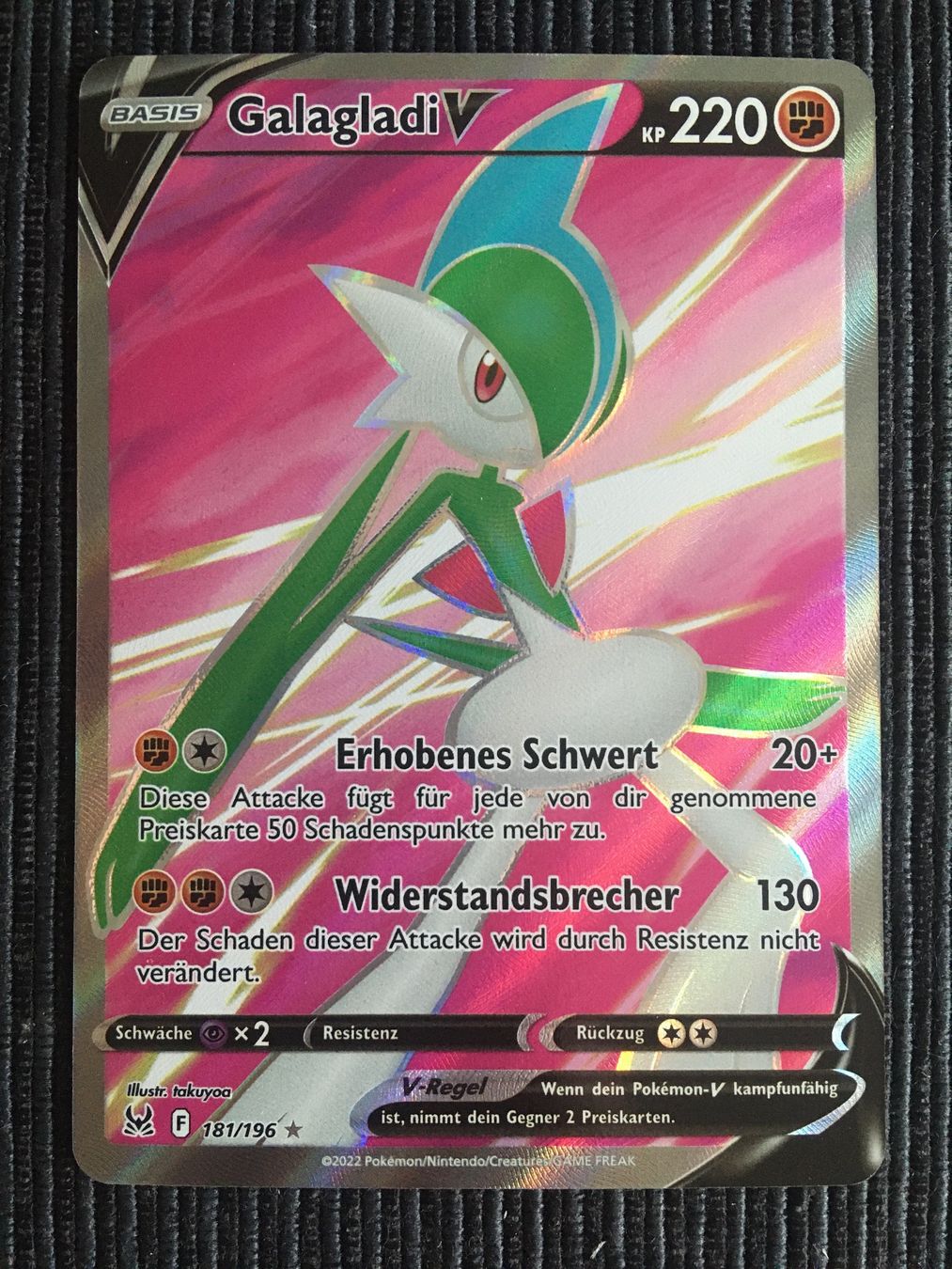 Pokémon Carte collezionabili: Pokemon Galagadi V Fullart Lost Origin DE Mint – Nuovo (secondo la descrizione) da Wabern venduto da Collectfun