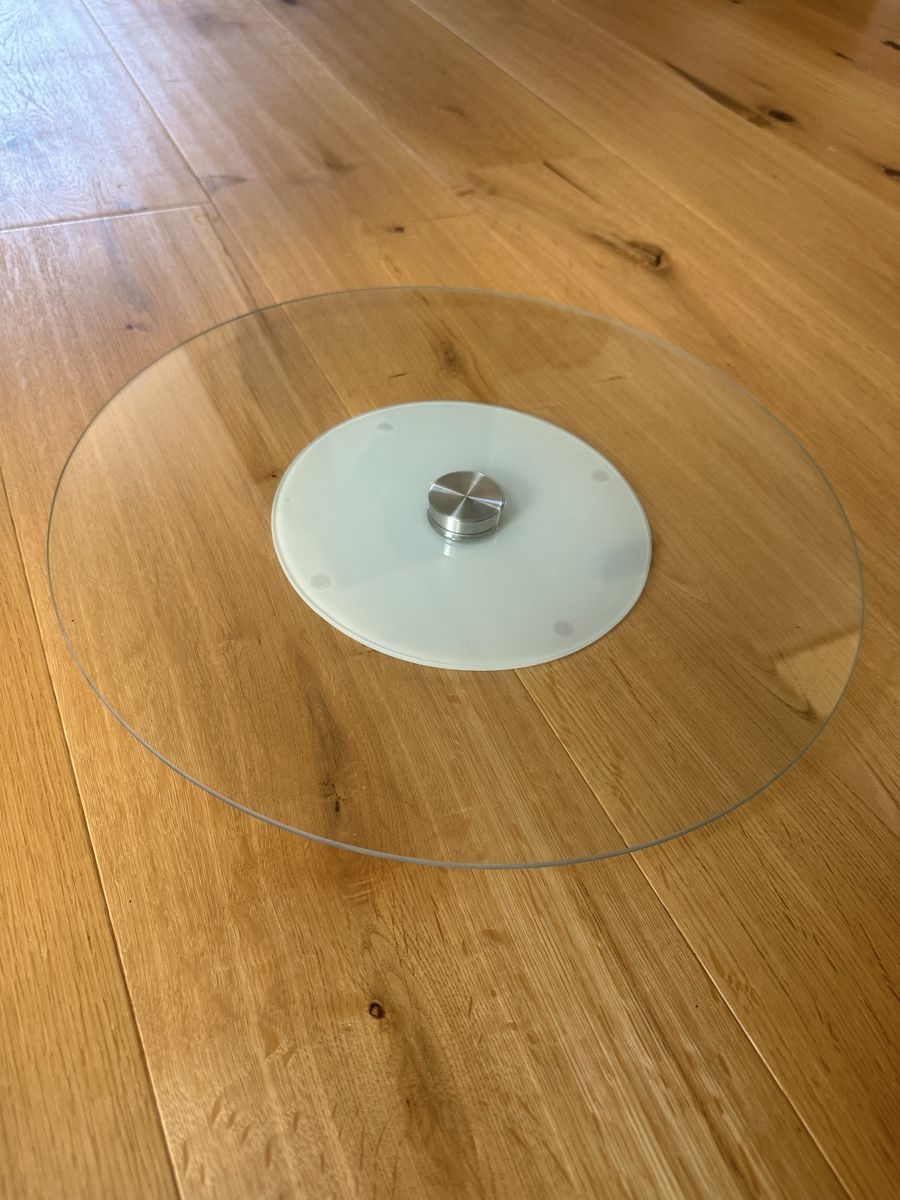 Teller: Drehteller Glas rund – Gebraucht aus Rüthi (Rheintal) von ricorco