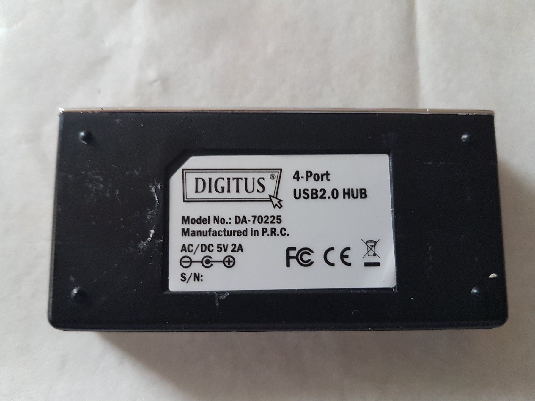 Hub & Switch: Digitus Hub 4 x USB avec transfo (d) – Usato da Marin-Epagnier venduto da Riccardo04 4