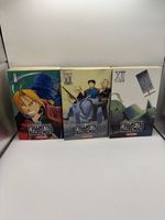 Lot de 3 Mangas Fullmetal Alchemist - Bon état