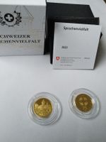 Goldmünze: 25 Franken Schweizer Sprachenvielfalta