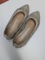 Gioseppo metallic leather flats