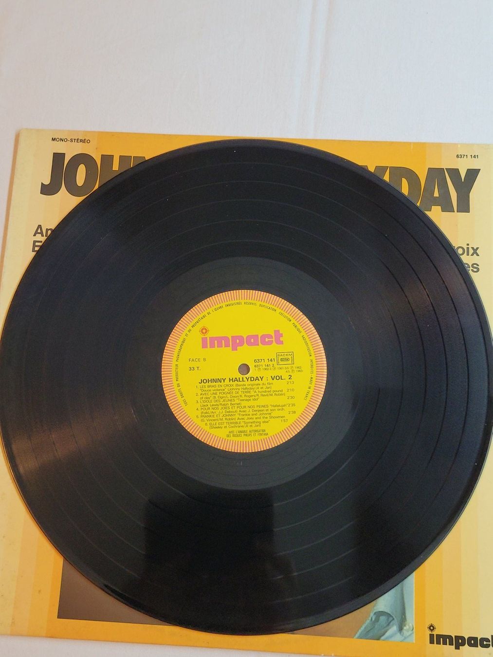Dischi in vinile: Vinyle Johnny Hallyday Volume 2 Impact – Usato da La Chaux-de-Fonds venduto da reu_kx5l 4