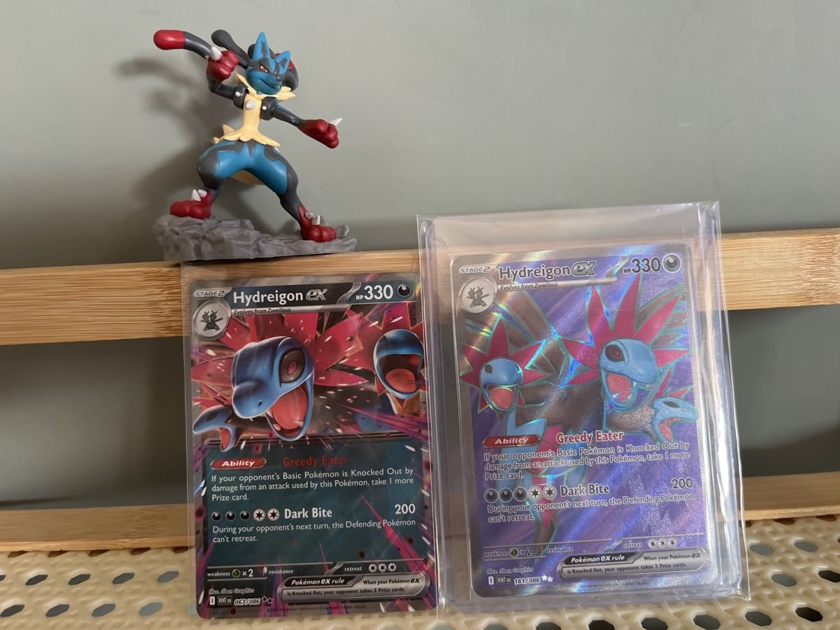 Pokémon Carte collezionabili: Hydreigon ex 067/086 + 161/086 White Flare ENG  Two set – Usato da Au ZH venduto da curio.concept
