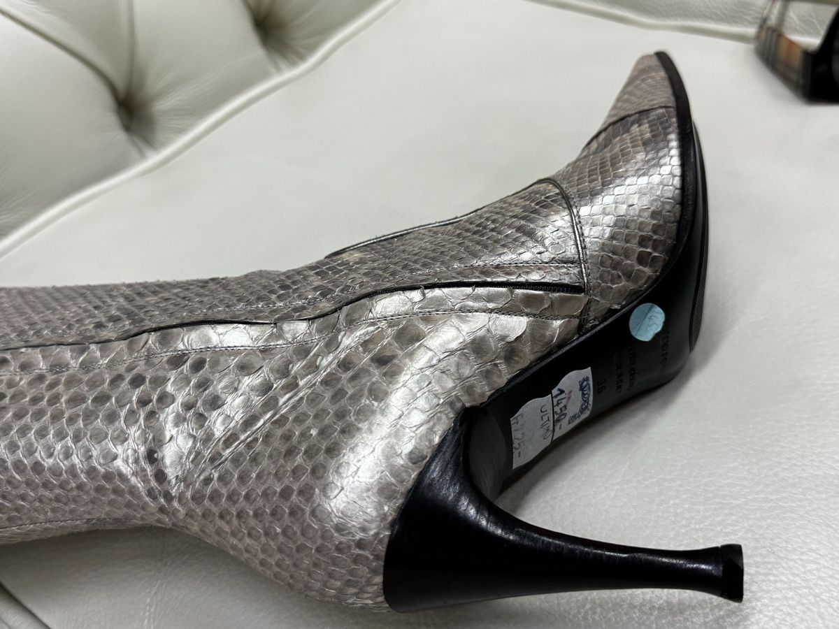 Sergio Rossi Scarpe da donna: Sergio Rossi piton Stiefel NP 1450.- – Nuovo (secondo la descrizione) da Lachen SZ venduto da HelvetiaLuxury 6