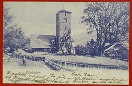 Adelboden 1900 - mit UPU-Frankatur