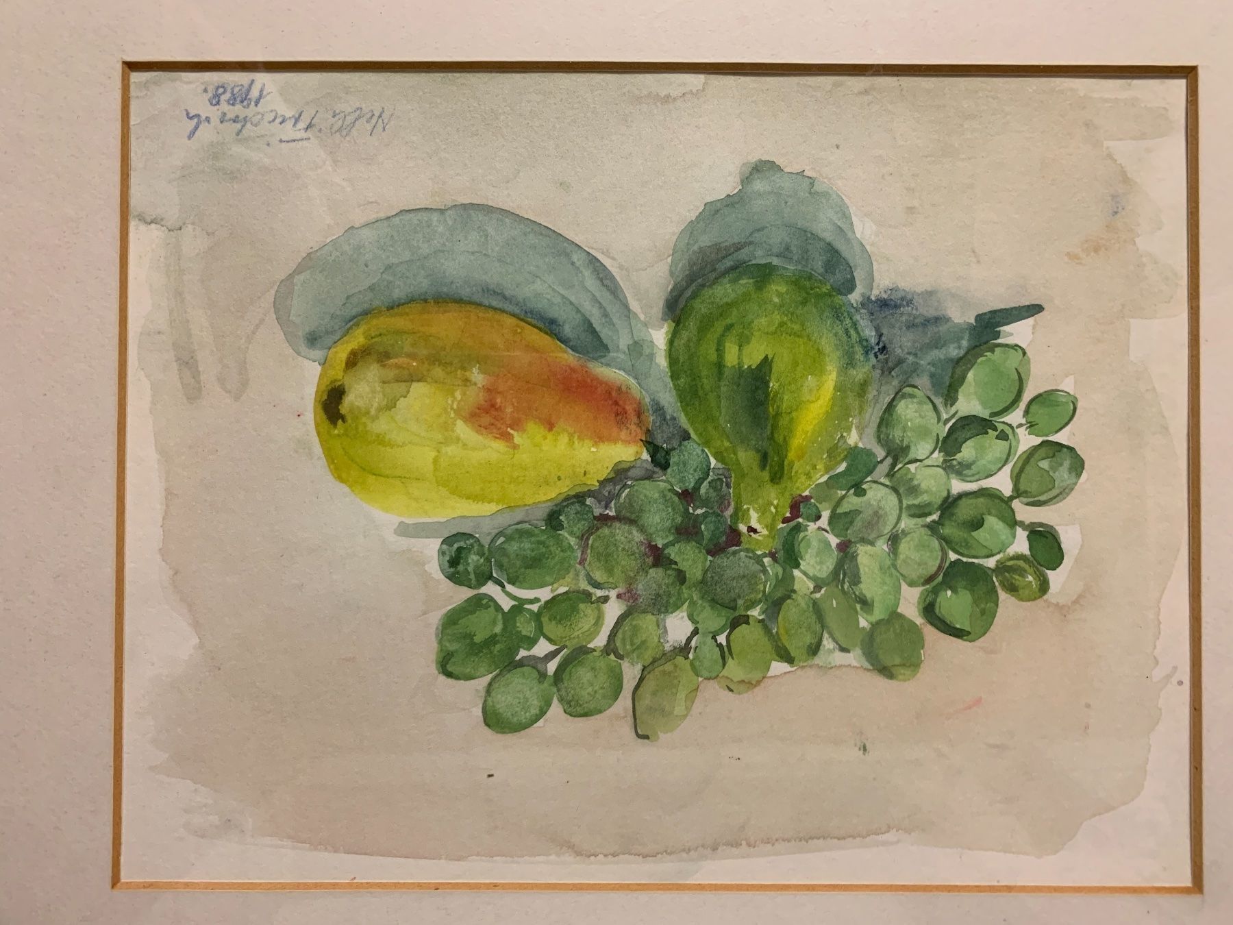 Dipinti: Aquarell Bild Sig.Nelli Friedrich 1988 – Usato da Lanzenhäusern venduto da vic63 5