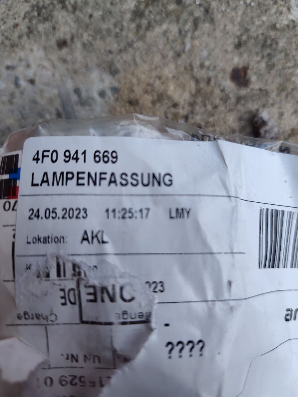 Audi Alle Autoersatzteile: Lampenfassung Audi A6 c6 – Neu und originalverpackt aus Rebstein von andi322 1