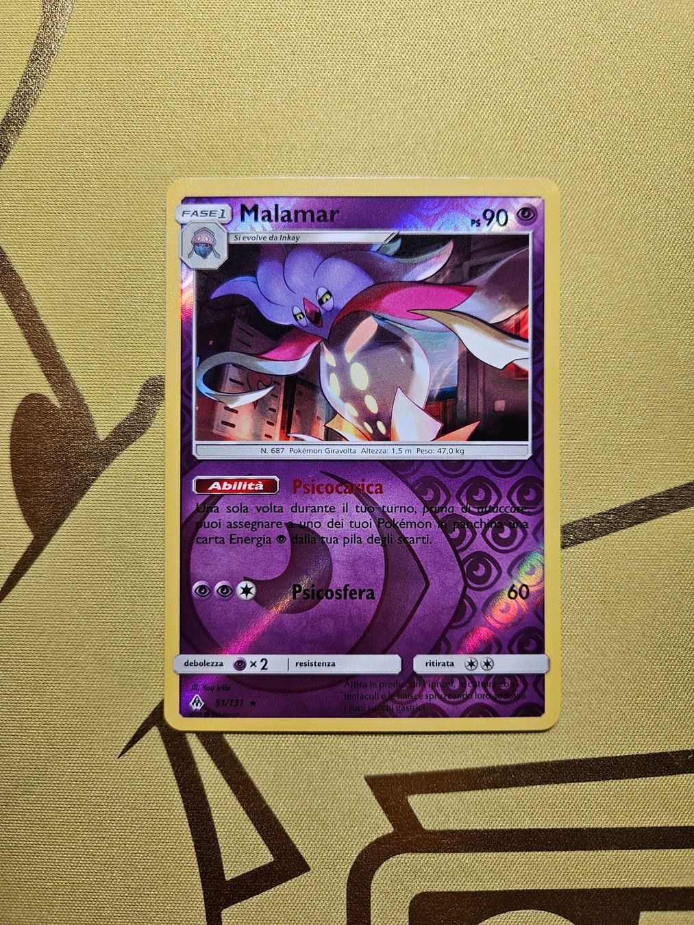 Pokémon Sammelbilder & Trading cards: Forbidden Light - Malamar – Gebraucht aus Bellinzona von Pokemarco