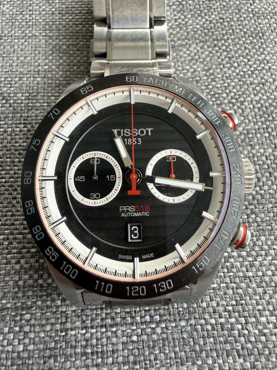 Tissot Orologi: Tissot PRS 516 Automatik Chronograph - – Usato da Jona venduto da swissness62