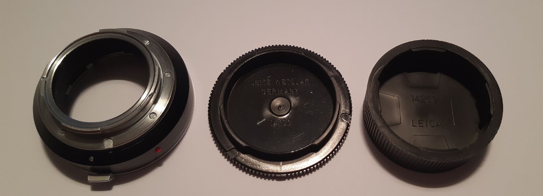 Leitz Adattatori foto: Leitz Adapter 22228-500934 mit Front- und Rückdeckel – Usato da Biel/Bienne venduto da Jumajo 5