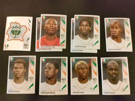 Côte d'Ivoire Team Stickers Panini coupe du monde 2006
