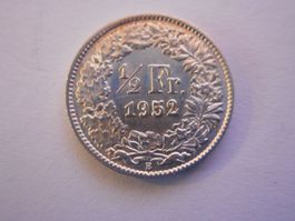 50 Rp. 1952 silber unz