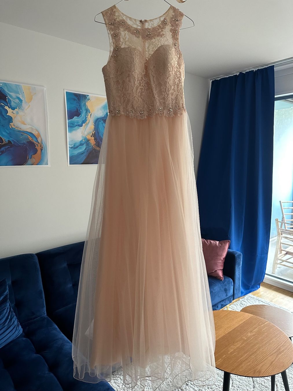 Vestiti: Ballkleid rose + Tuch + Tasche + passender Schmuck – Usato da Zürich venduto da kar_fq2c