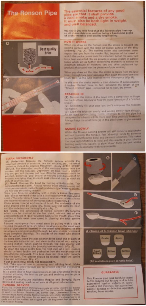 Pipe & Accessori: Tabak Pfeife Ronson – Usato da Schänis venduto da M.a.r.k.85 6