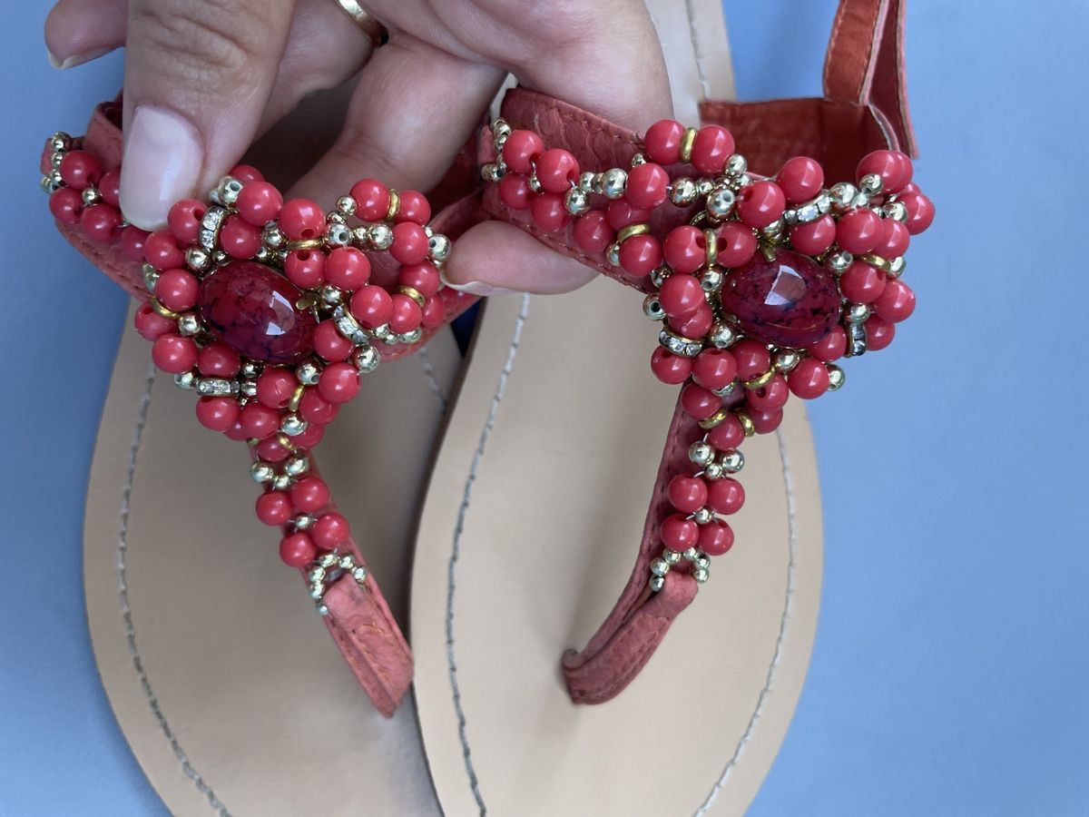 Scarpe da donna: Schöne Sandalen mit Steinen – Usato da Zürich venduto da Anushka86 3