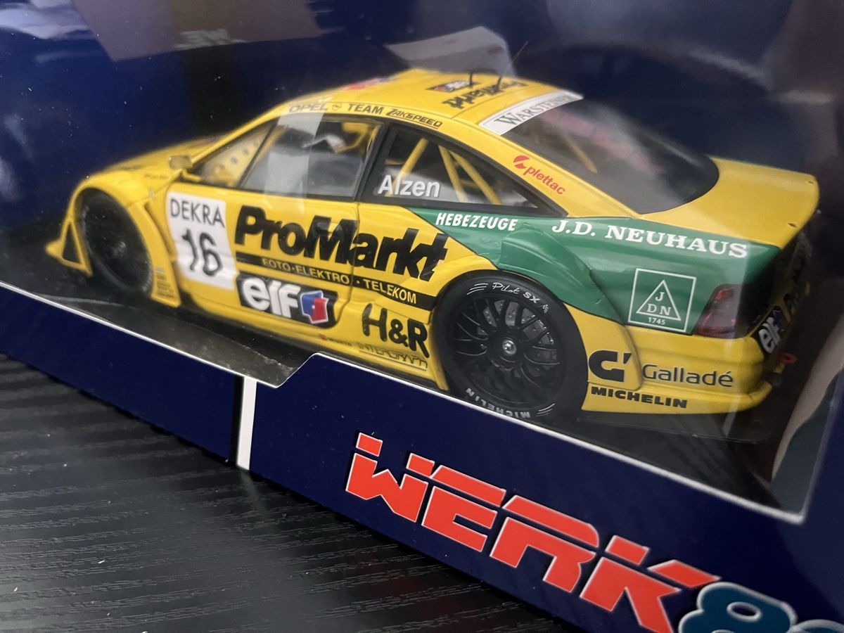 Opel Modellini d'auto: Opel Calibra V6.    1:18 – Nuovo e nell'imballaggio originale da Rümlang venduto da Papamoll4 3