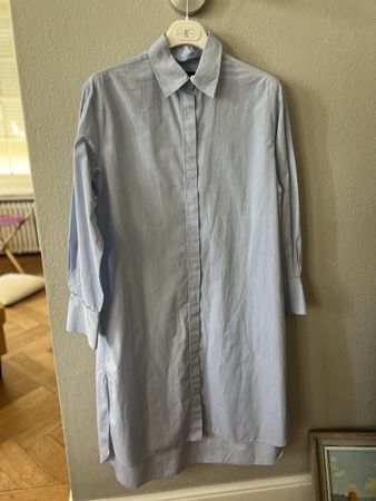 Blusenkleid Massimo Dutti, Gr. 40, blau