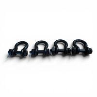 4er Set Safetex Schäkel 3/8'' 1 Tonnen Traglast (X1082)