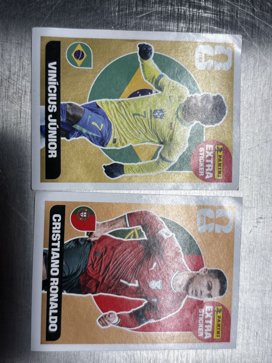 Panini Cartes à collectionner: Extra Sticker Panini Vinicius Junior GOLD 2026 – D'occasion à Dinhard par osibosi84 3