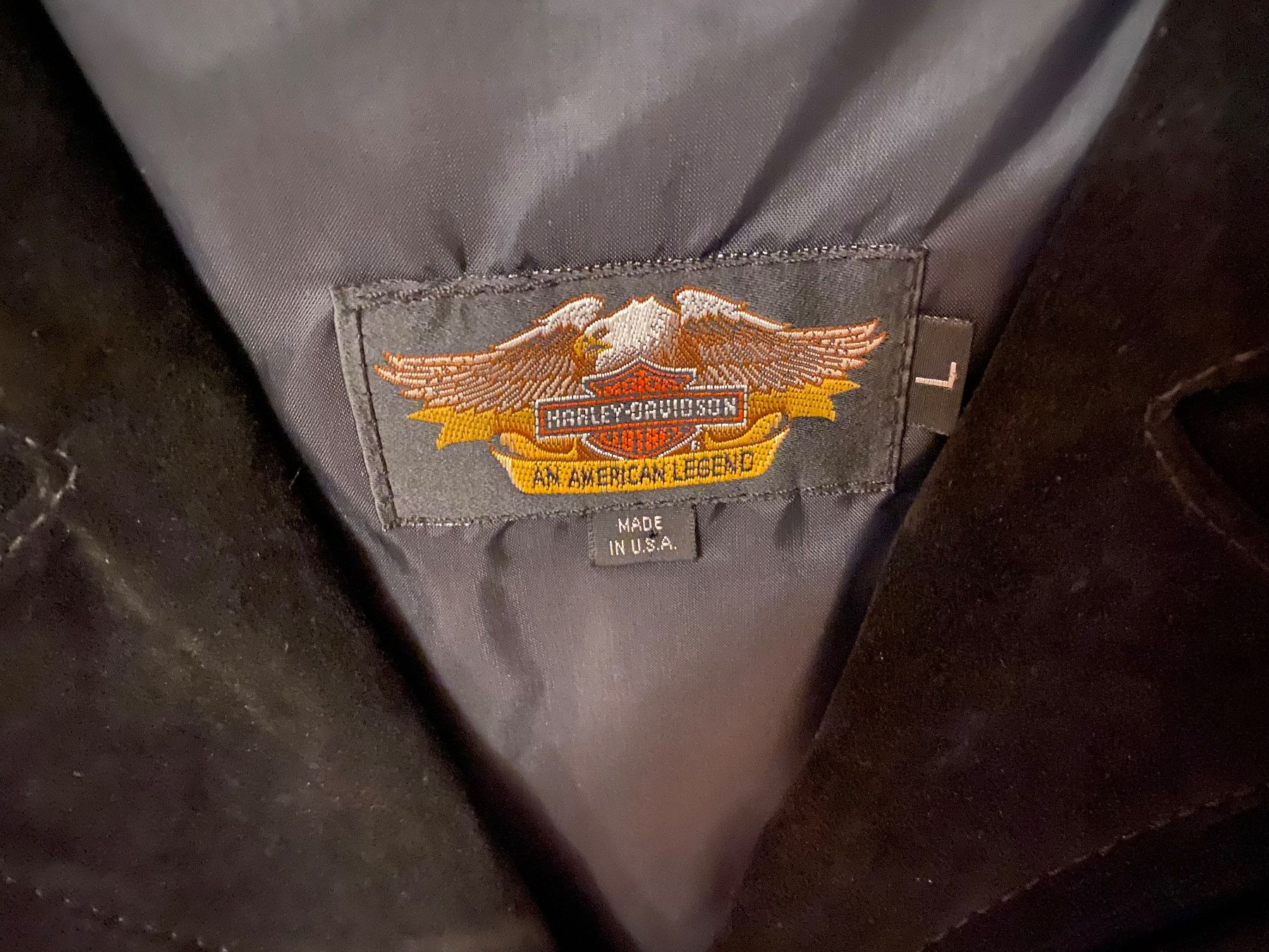 Harley-Davidson Gilet & Giacche: Harley Wildleder-Gilet – Nuovo (secondo la descrizione) da Bellach venduto da Legdance 2